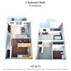 One Bedroom Townhome